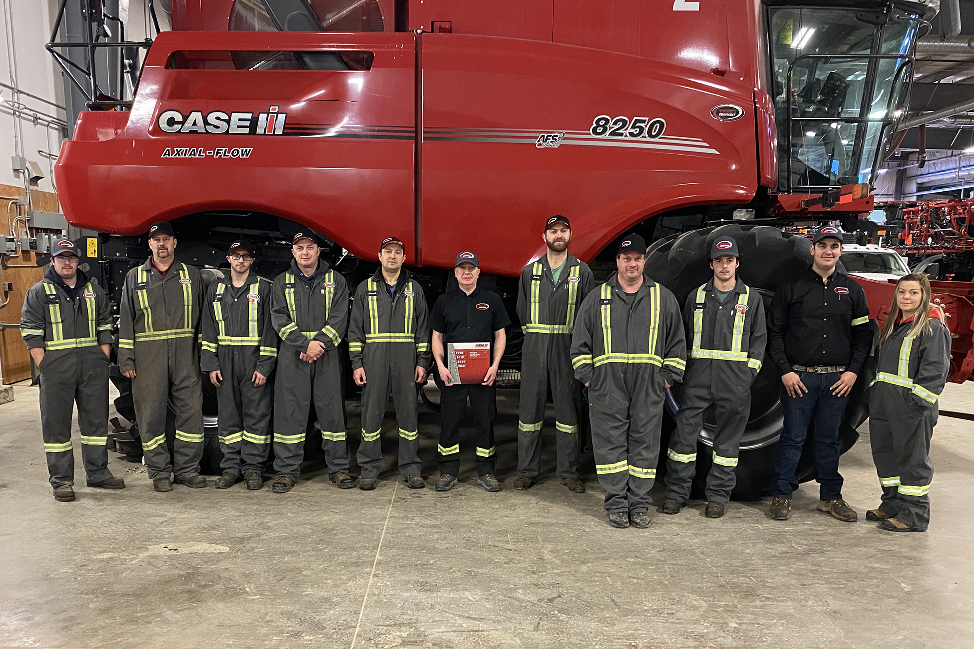Case IH Pinnacle Service Award for Weyburn